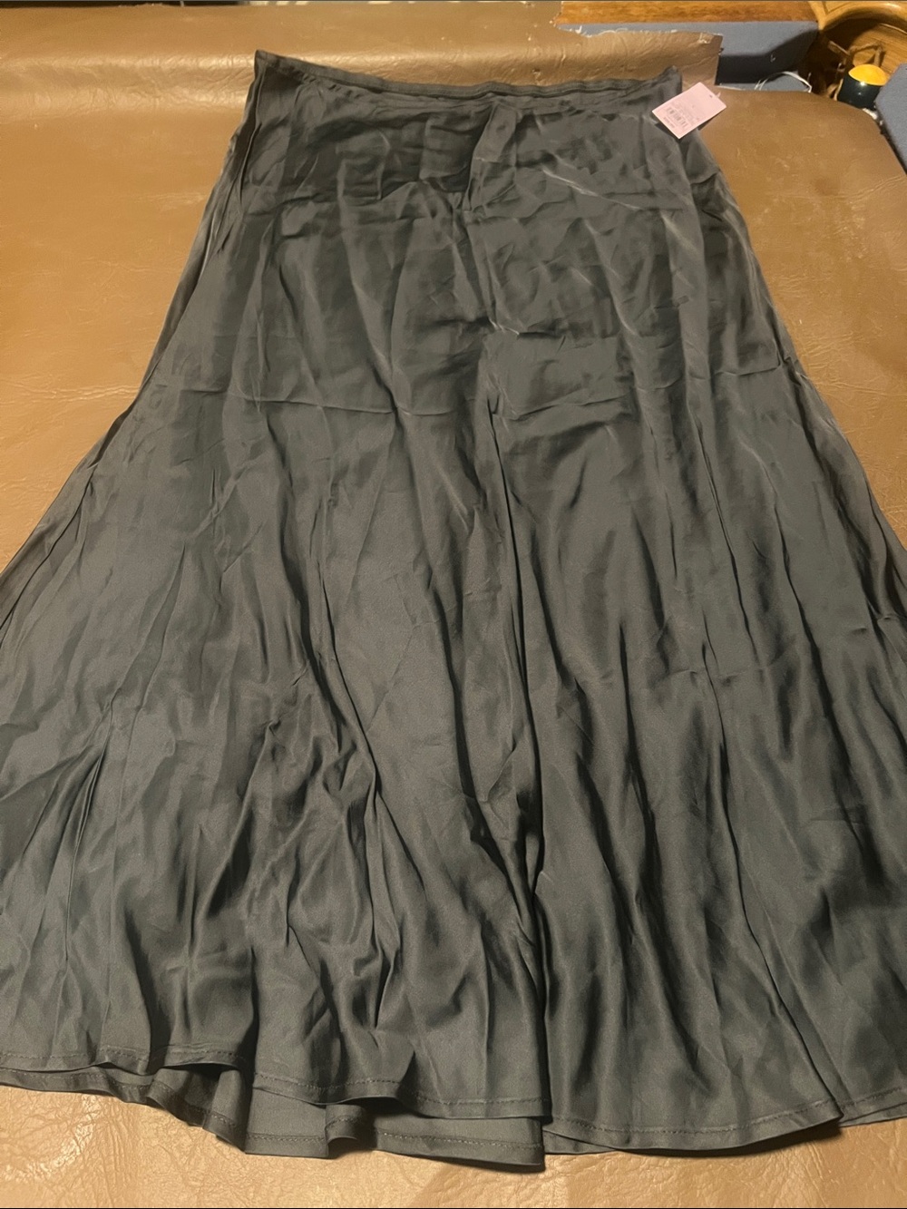 Women’s dark gray Flowing A-Line Skirt